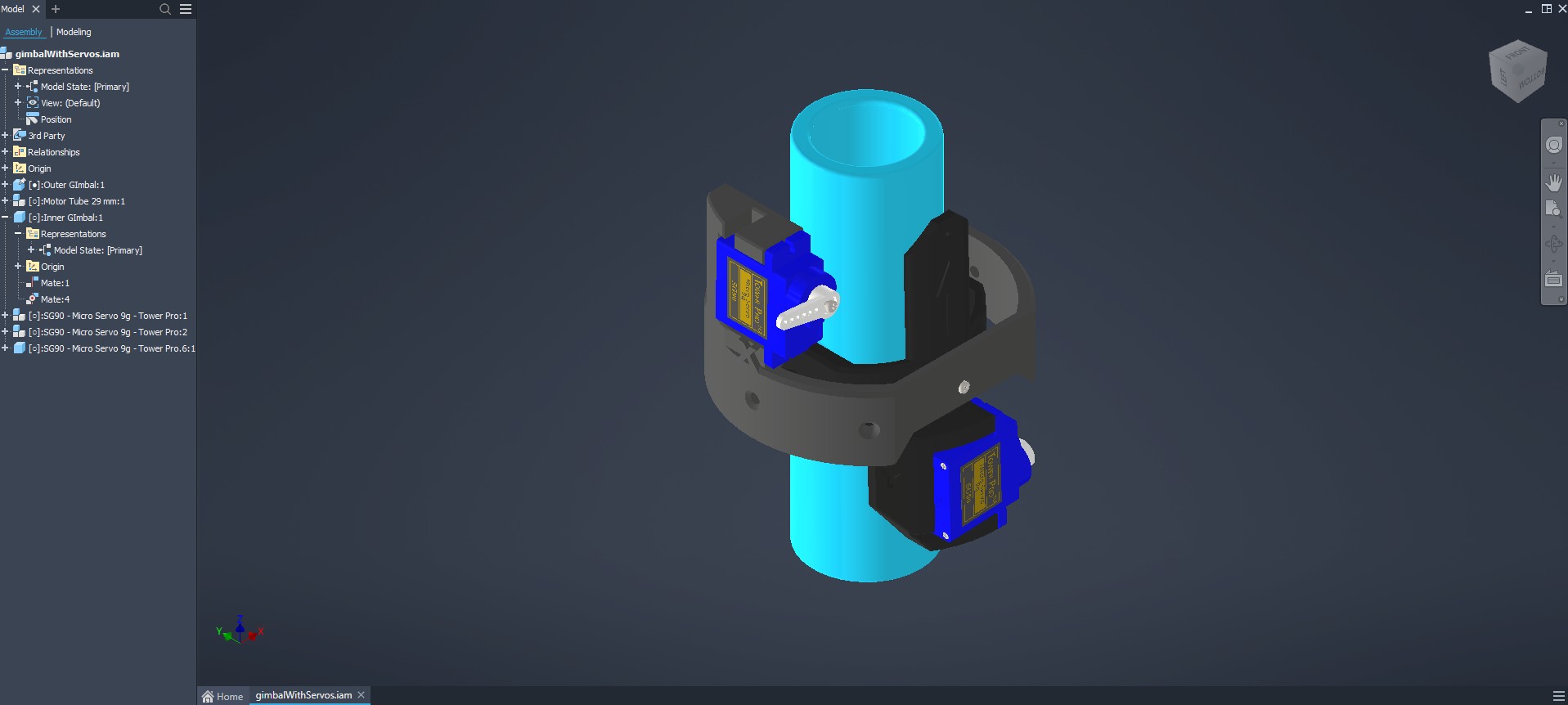 Gimbal CAD