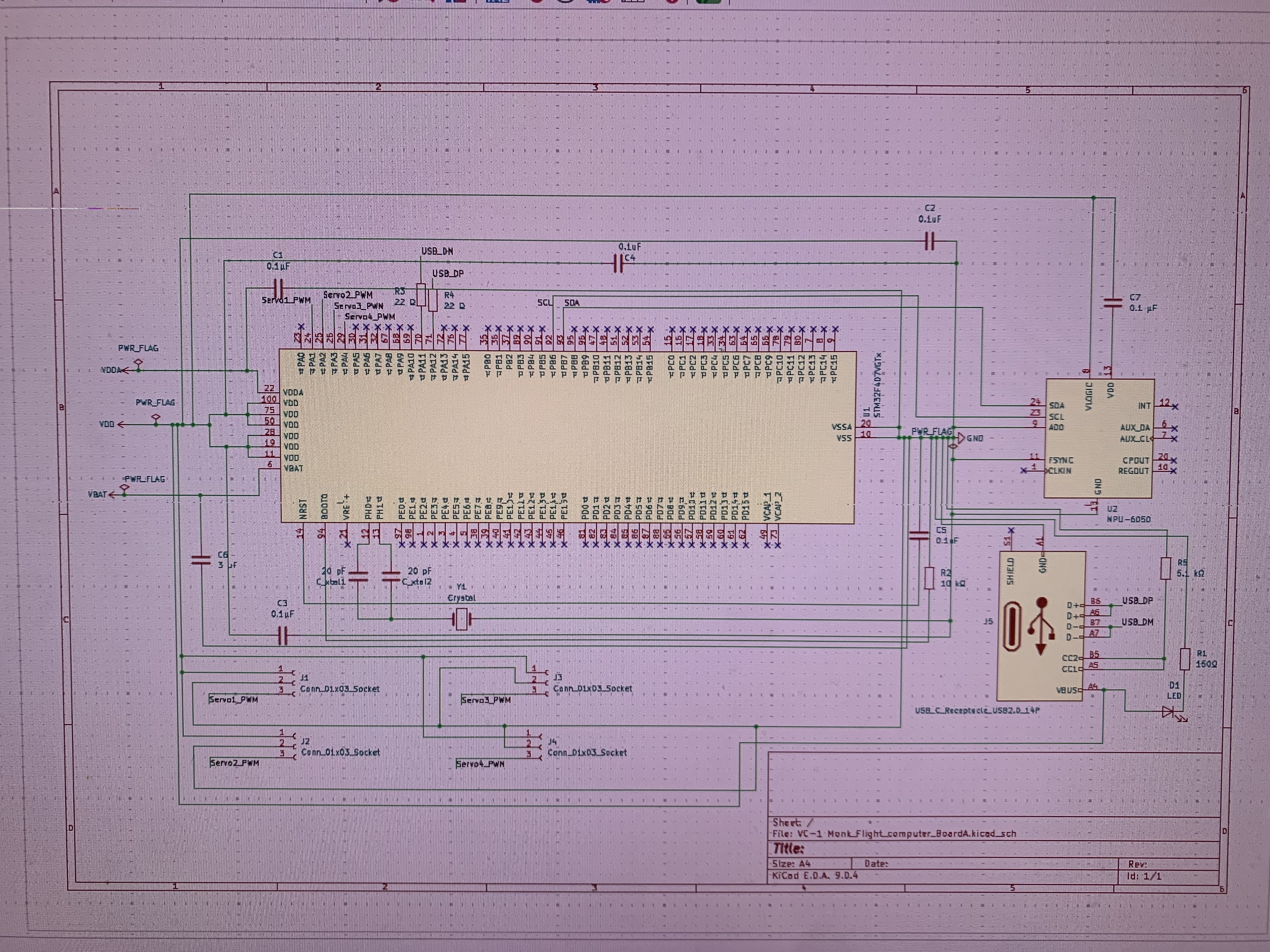 Flight Computer Schematic